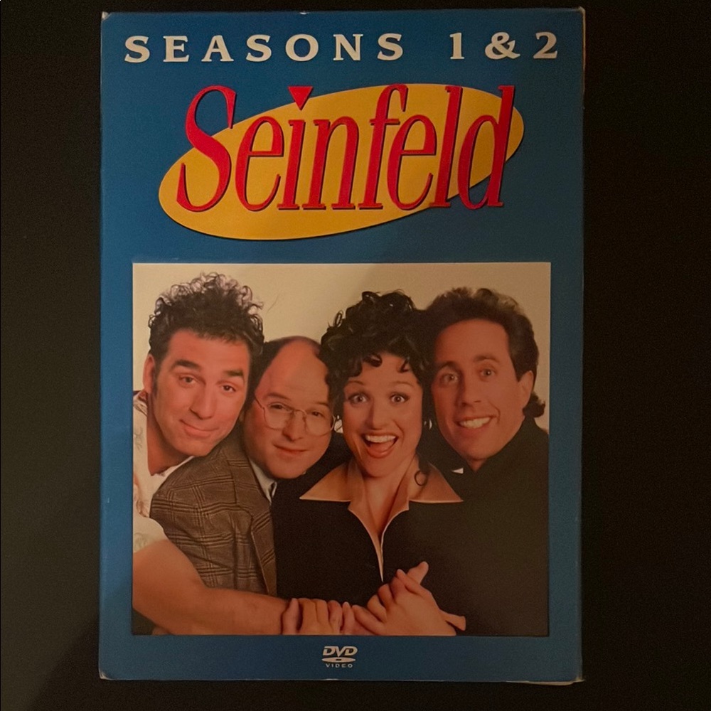 Columbia Seinfeld Seasons 1 & 2 DVD - 4 Disc Set with Insert